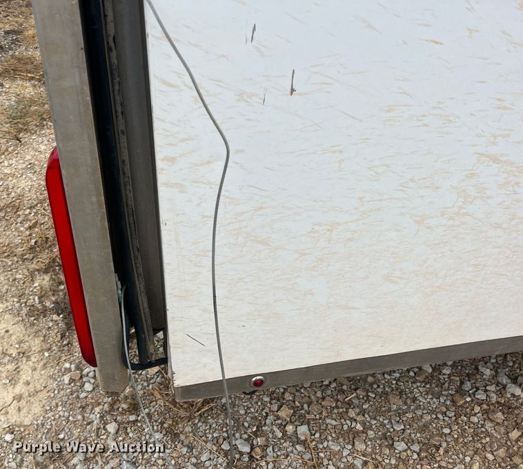 image for item DS2395 2015 Blatz  enclosed cargo trailer