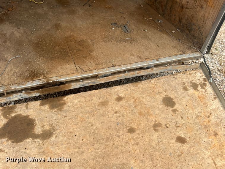 image for item DS2395 2015 Blatz  enclosed cargo trailer