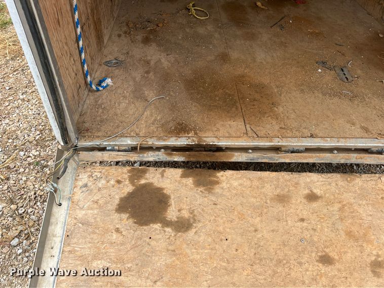 image for item DS2395 2015 Blatz  enclosed cargo trailer