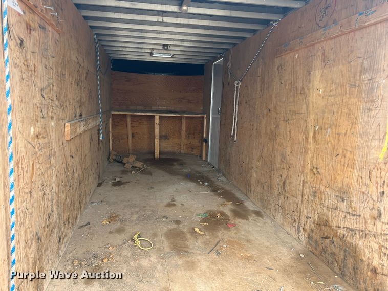 image for item DS2395 2015 Blatz  enclosed cargo trailer