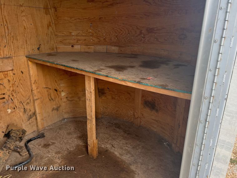 image for item DS2395 2015 Blatz  enclosed cargo trailer