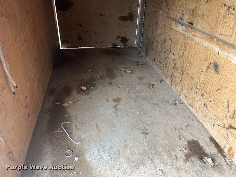 image for item DS2395 2015 Blatz  enclosed cargo trailer