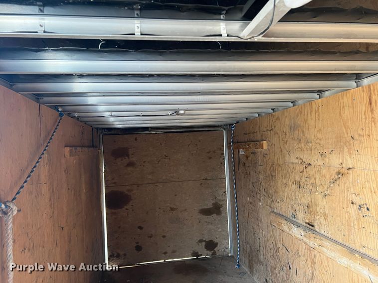 image for item DS2395 2015 Blatz  enclosed cargo trailer