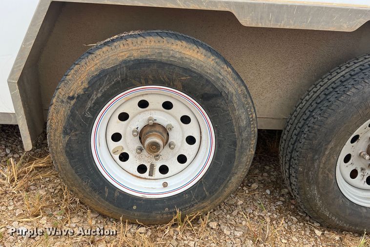 image for item DS2395 2015 Blatz  enclosed cargo trailer