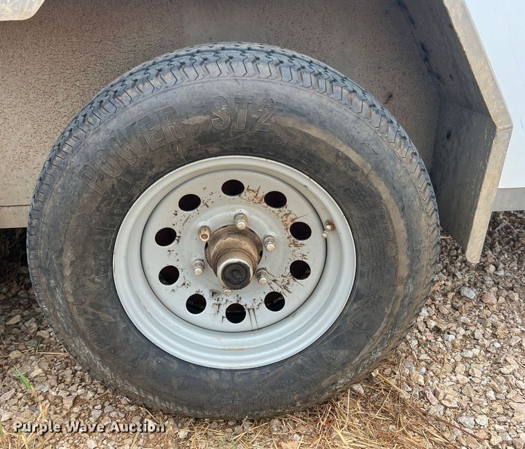 image for item DS2395 2015 Blatz  enclosed cargo trailer