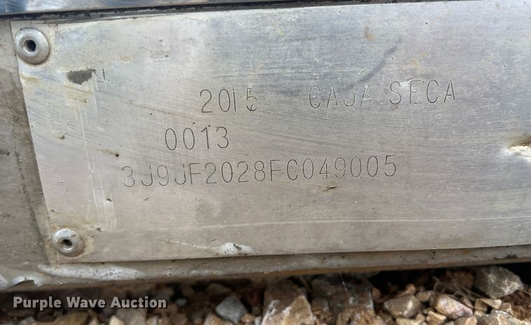 image for item DS2395 2015 Blatz  enclosed cargo trailer