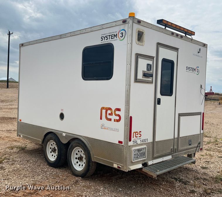 image for item DS2400 2014 InTech  fiber optic splicing trailer