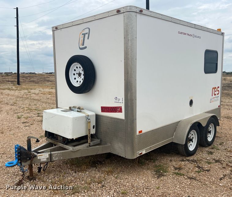 image for item DS2410 2016 InTech FOST7X12TA2  fiber optic splicing trailer