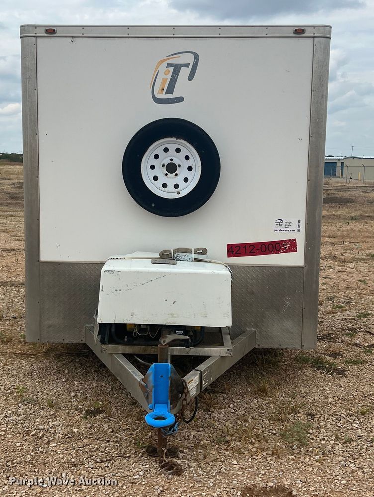 image for item DS2410 2016 InTech FOST7X12TA2  fiber optic splicing trailer