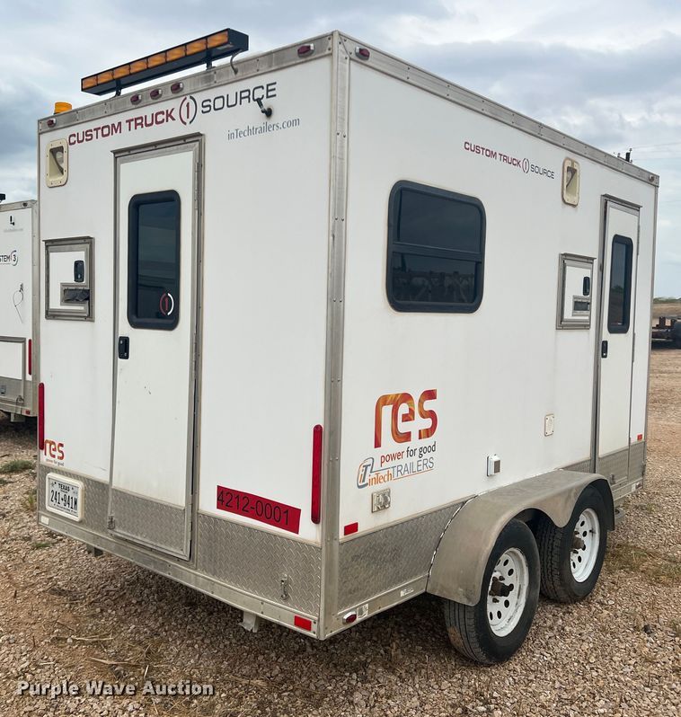 image for item DS2410 2016 InTech FOST7X12TA2  fiber optic splicing trailer