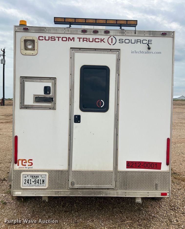 image for item DS2410 2016 InTech FOST7X12TA2  fiber optic splicing trailer