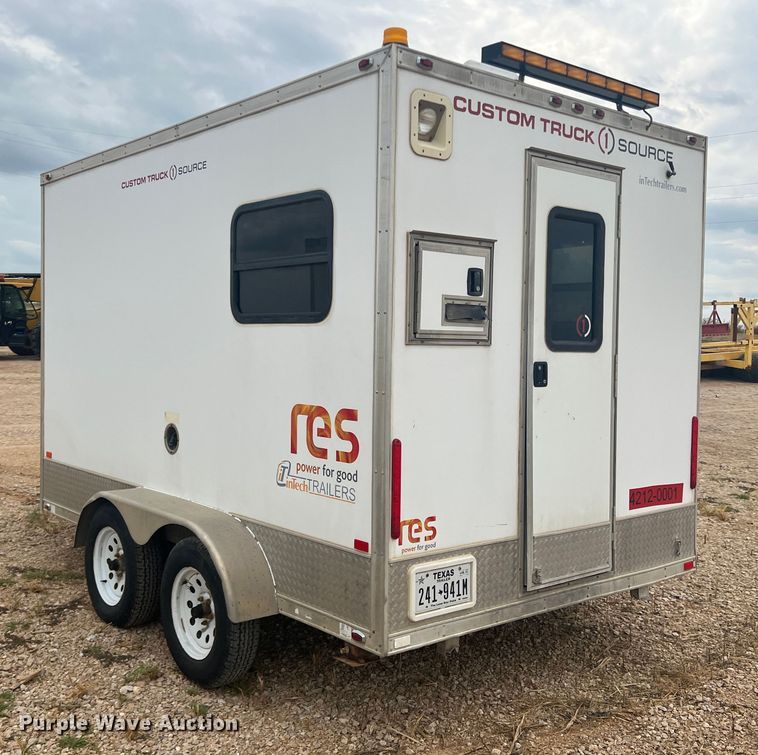 image for item DS2410 2016 InTech FOST7X12TA2  fiber optic splicing trailer