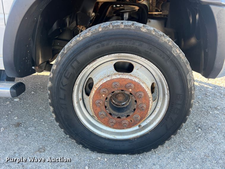 image for item DS2461 2017 Dodge Ram 5500HD  Crew Cab flatbed truck