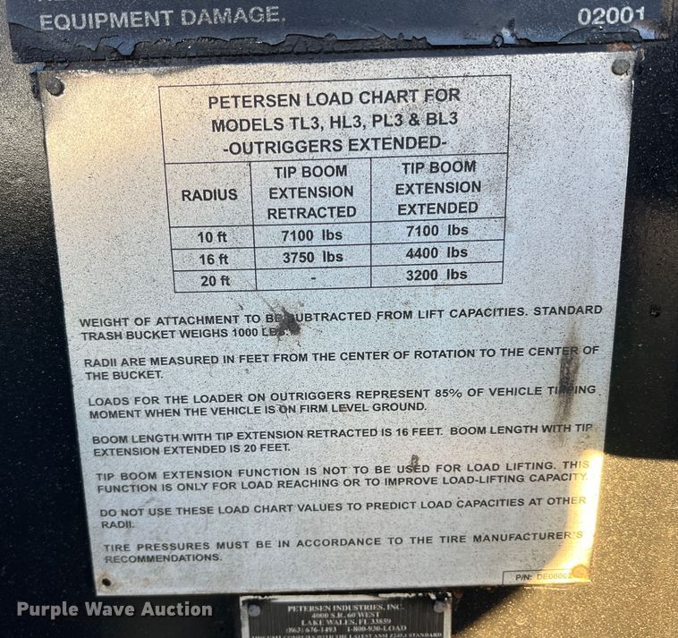 image for item DS2465 2014 International 4300  grapple crane truck