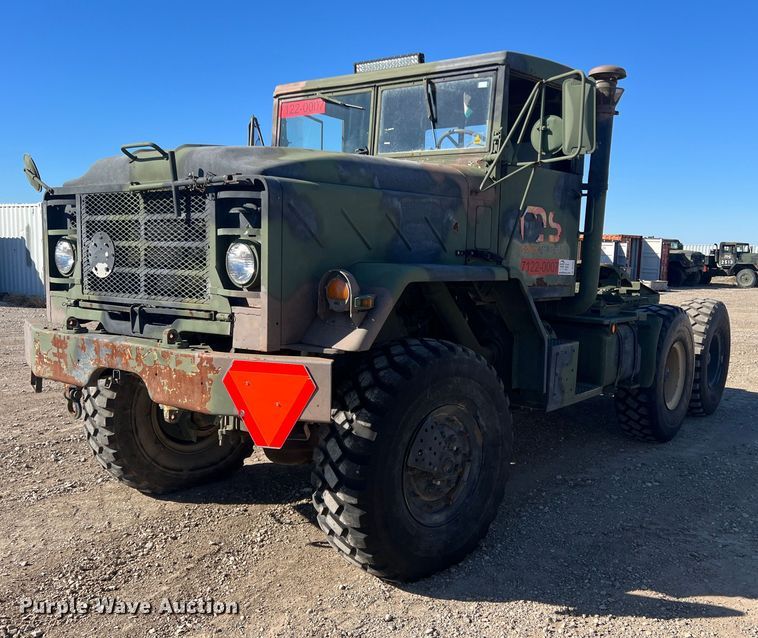 image for item DS2468 1991 BMY M931A2  semi truck