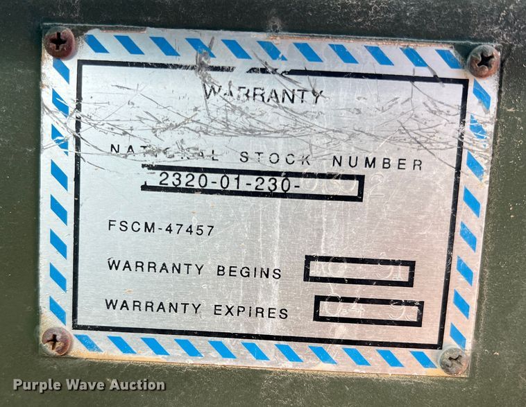 image for item DS2468 1991 BMY M931A2  semi truck