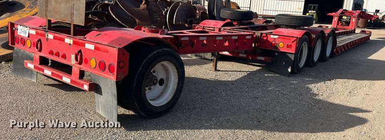 image for item DS2472 2000 Trail King  lowboy equipment trailer