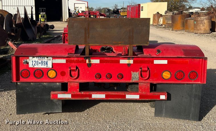 image for item DS2472 2000 Trail King  lowboy equipment trailer