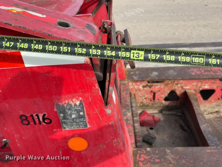 image for item DS2472 2000 Trail King  lowboy equipment trailer