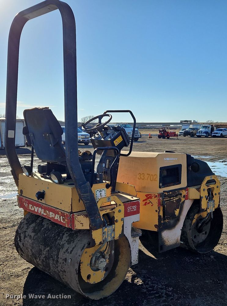 image for item DS6454 1998 Dynapac CC122  double drum vibratory roller