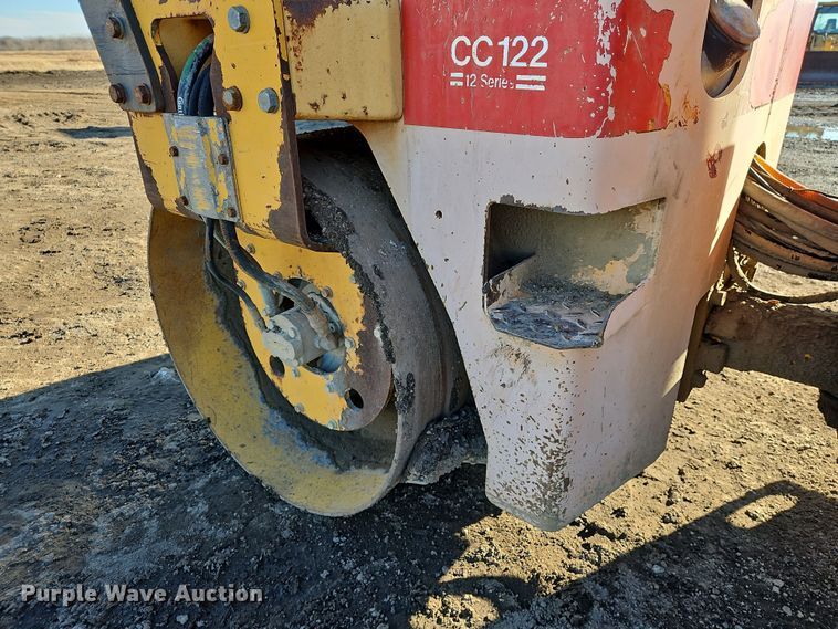 image for item DS6454 1998 Dynapac CC122  double drum vibratory roller