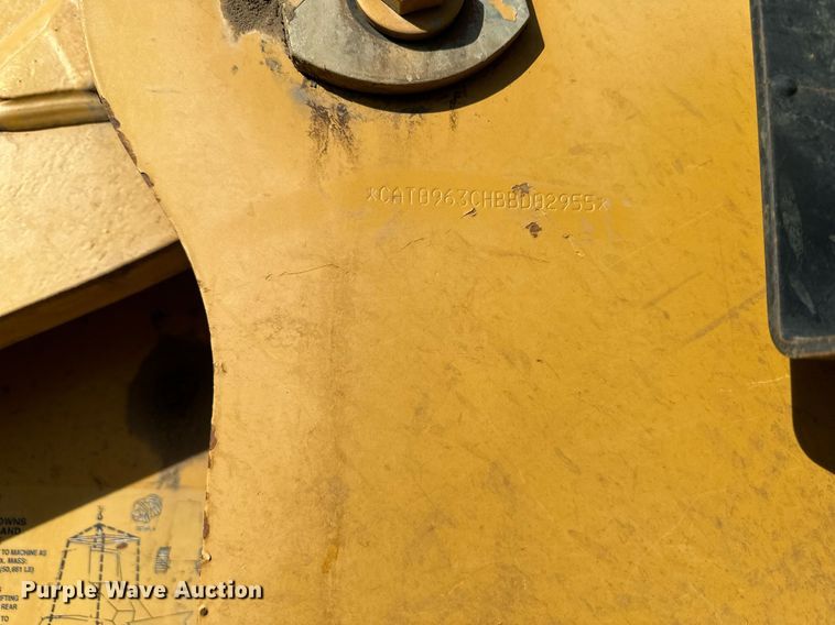 image for item DS6455 2007 Caterpillar 963C  track loader