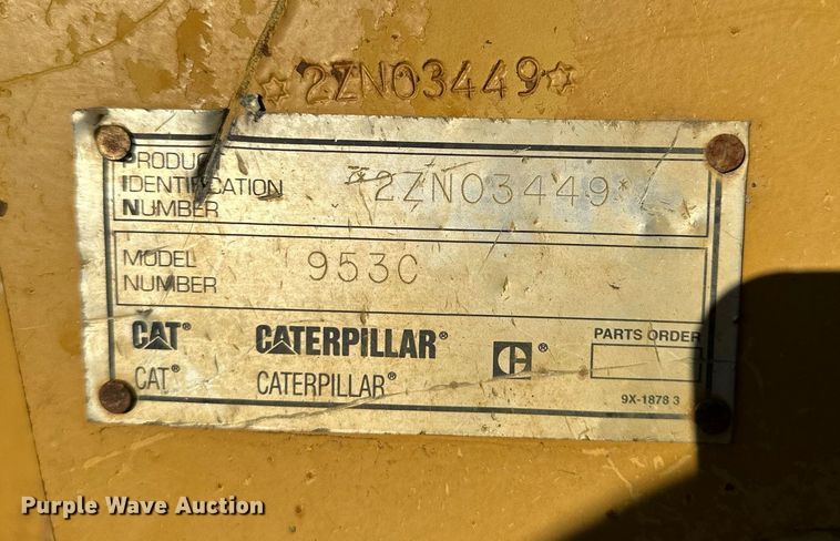 image for item DS6463 2000 Caterpillar 953C  track loader
