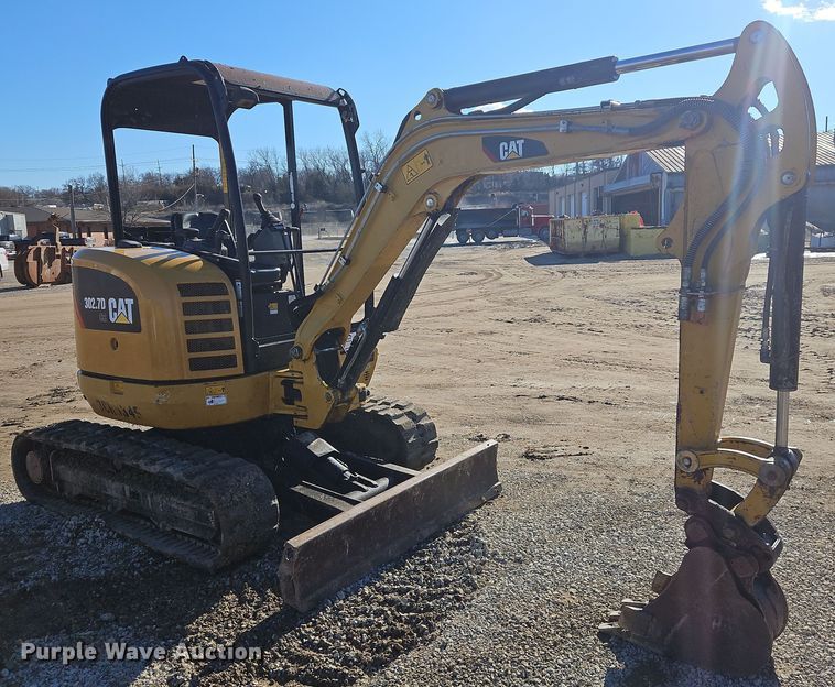 image for item DS6479 Caterpillar 302.7D CR  mini excavator