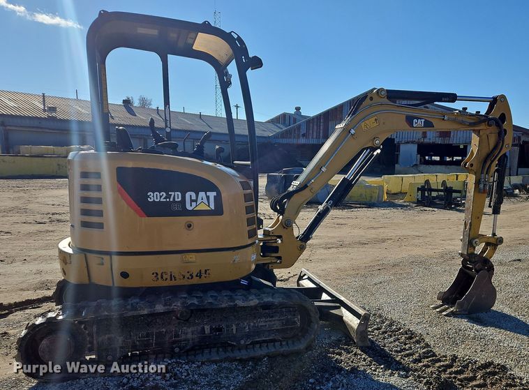 image for item DS6479 Caterpillar 302.7D CR  mini excavator