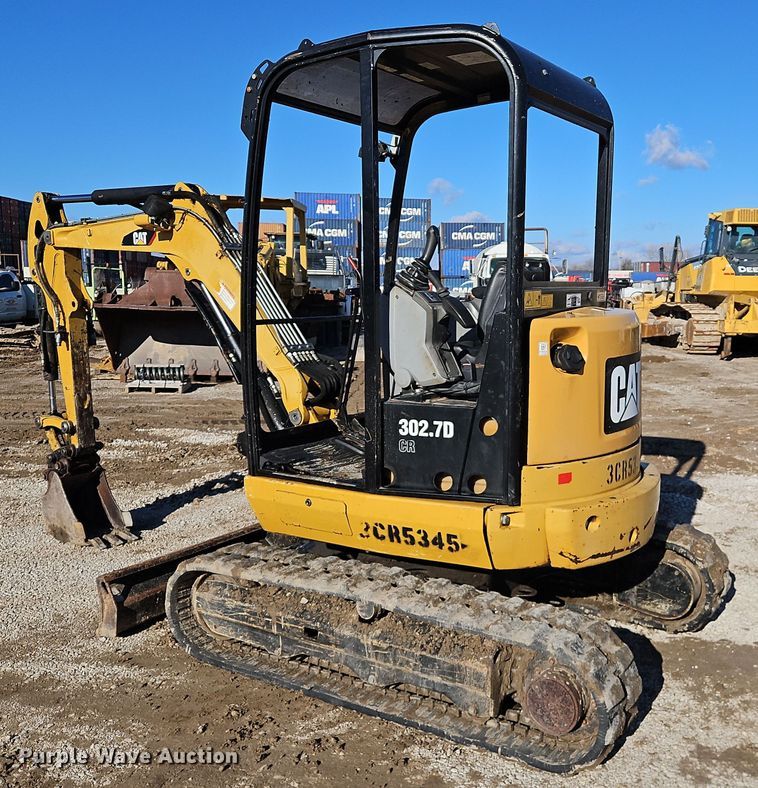 image for item DS6479 Caterpillar 302.7D CR  mini excavator