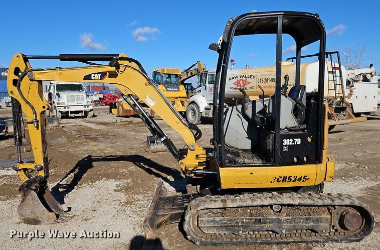image for item DS6479 Caterpillar 302.7D CR  mini excavator