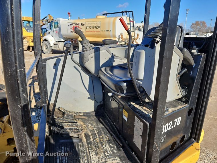 image for item DS6479 Caterpillar 302.7D CR  mini excavator