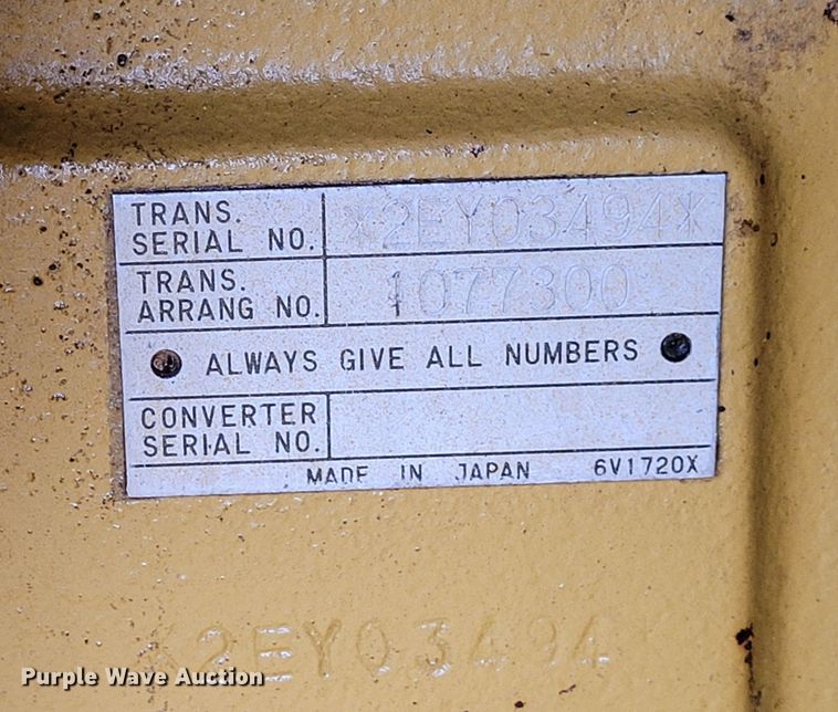 image for item EB9807 1999 Caterpillar D5M XL  dozer