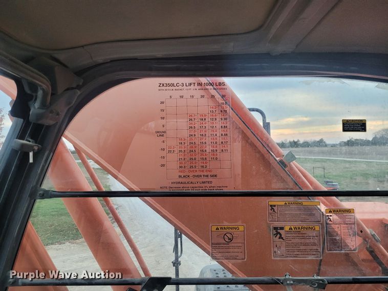 image for item EB9811 2007 Hitachi ZX350LC 3  excavator