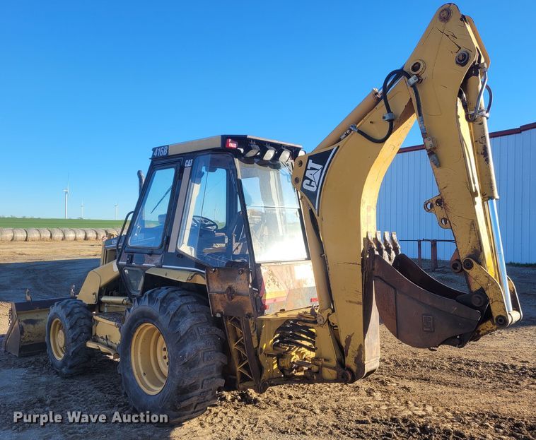 image for item EB9815 1995 Caterpillar 416B  backhoe