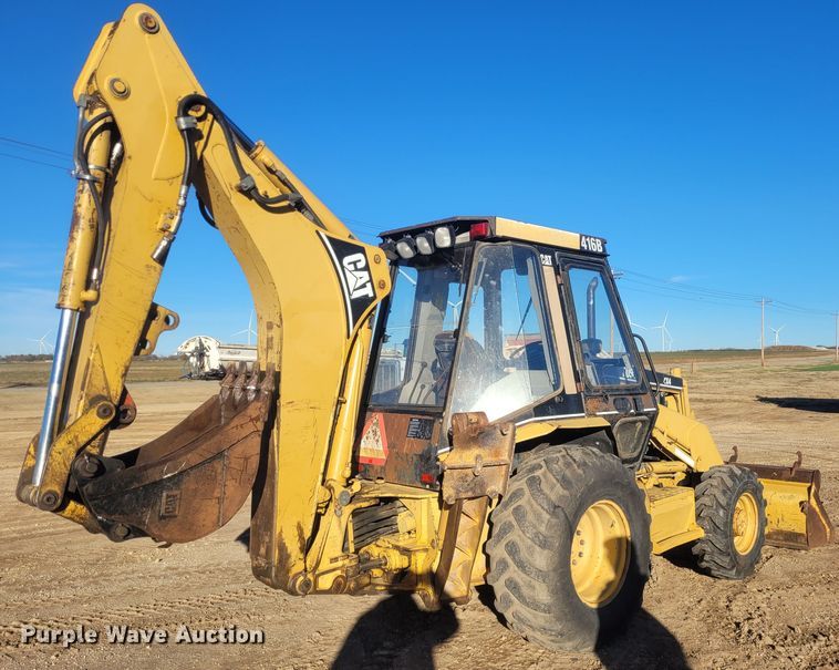 image for item EB9815 1995 Caterpillar 416B  backhoe