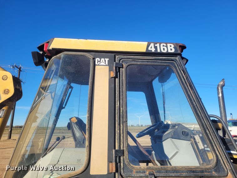 image for item EB9815 1995 Caterpillar 416B  backhoe