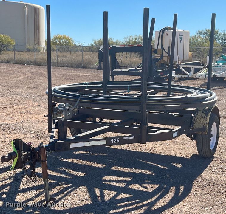 image for item EI0511 2008 Oilfield  reel trailer