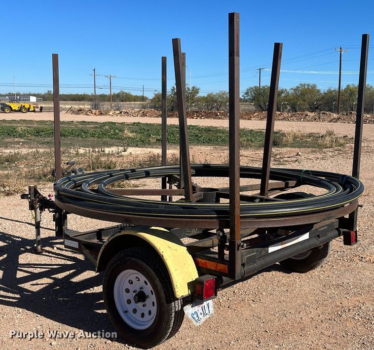 image for item EI0511 2008 Oilfield  reel trailer