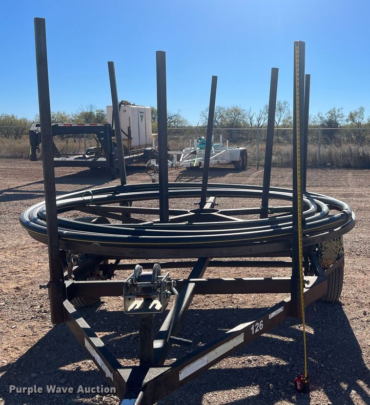 image for item EI0511 2008 Oilfield  reel trailer