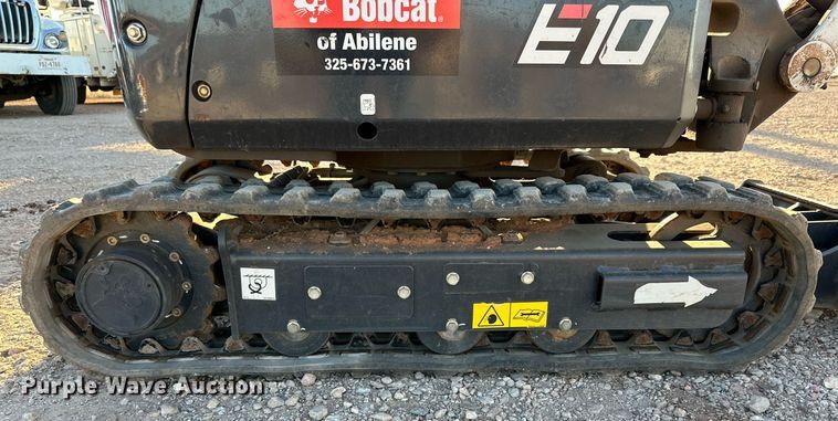 image for item EI0512 2018 Bobcat E10  mini excavator