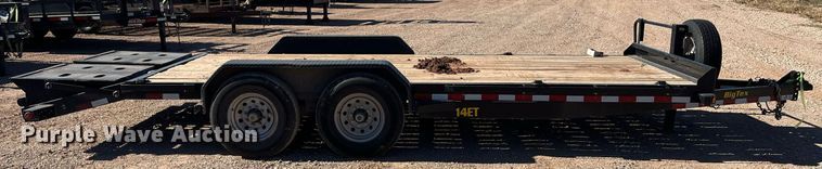 image for item EI0513 2020 Big Tex 14ET-20BK-MR  equipment trailer