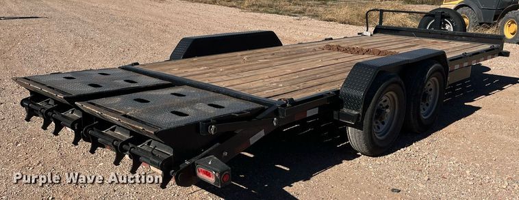 image for item EI0513 2020 Big Tex 14ET-20BK-MR  equipment trailer