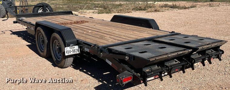 image for item EI0513 2020 Big Tex 14ET-20BK-MR  equipment trailer