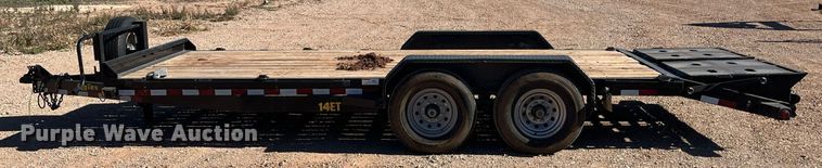 image for item EI0513 2020 Big Tex 14ET-20BK-MR  equipment trailer
