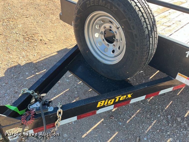image for item EI0513 2020 Big Tex 14ET-20BK-MR  equipment trailer