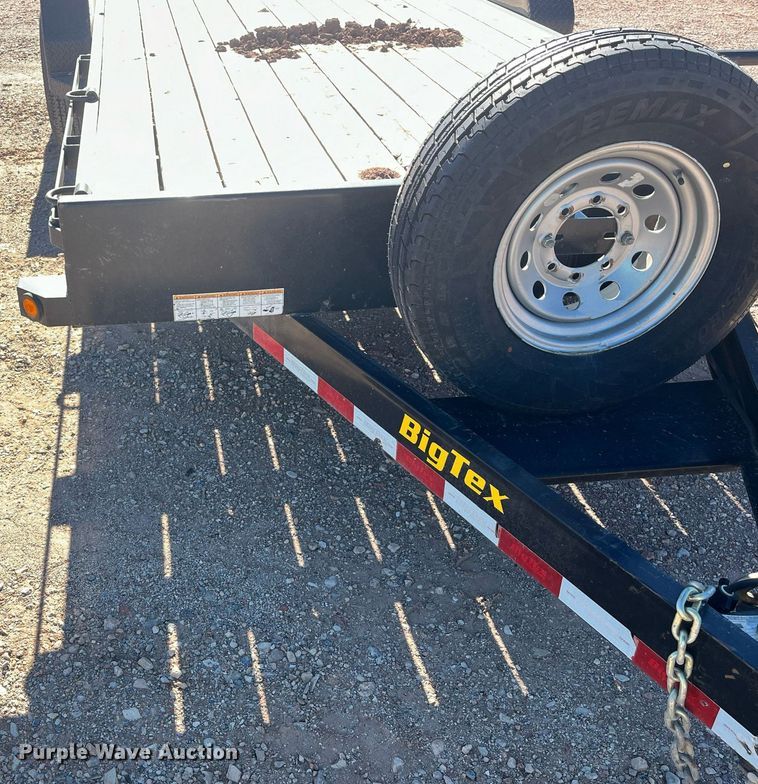 image for item EI0513 2020 Big Tex 14ET-20BK-MR  equipment trailer