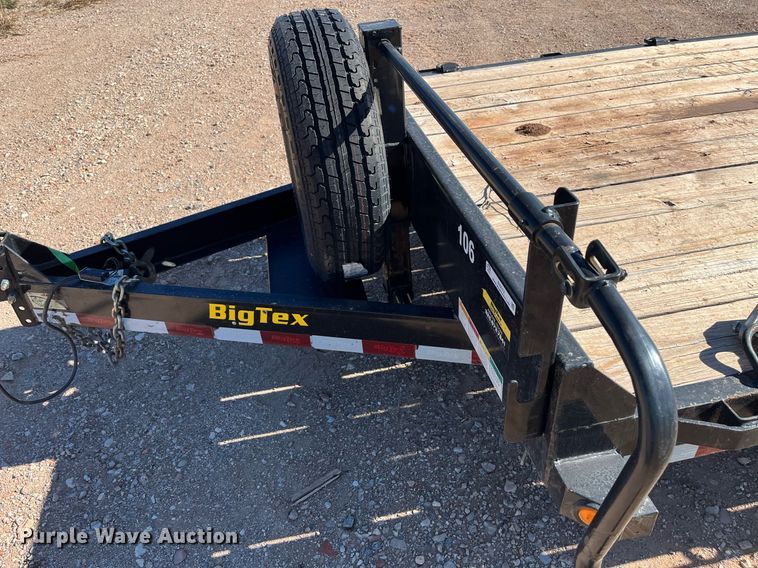 image for item EI0513 2020 Big Tex 14ET-20BK-MR  equipment trailer
