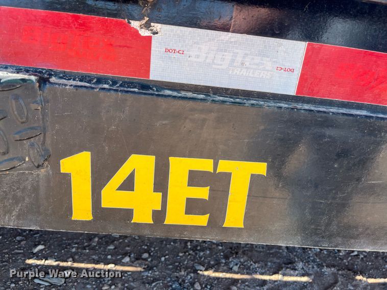 image for item EI0513 2020 Big Tex 14ET-20BK-MR  equipment trailer