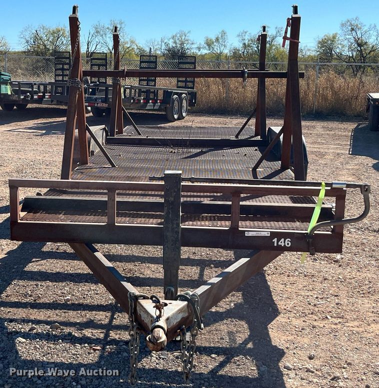 image for item EI0516 2014 Shop built  Reel trailer